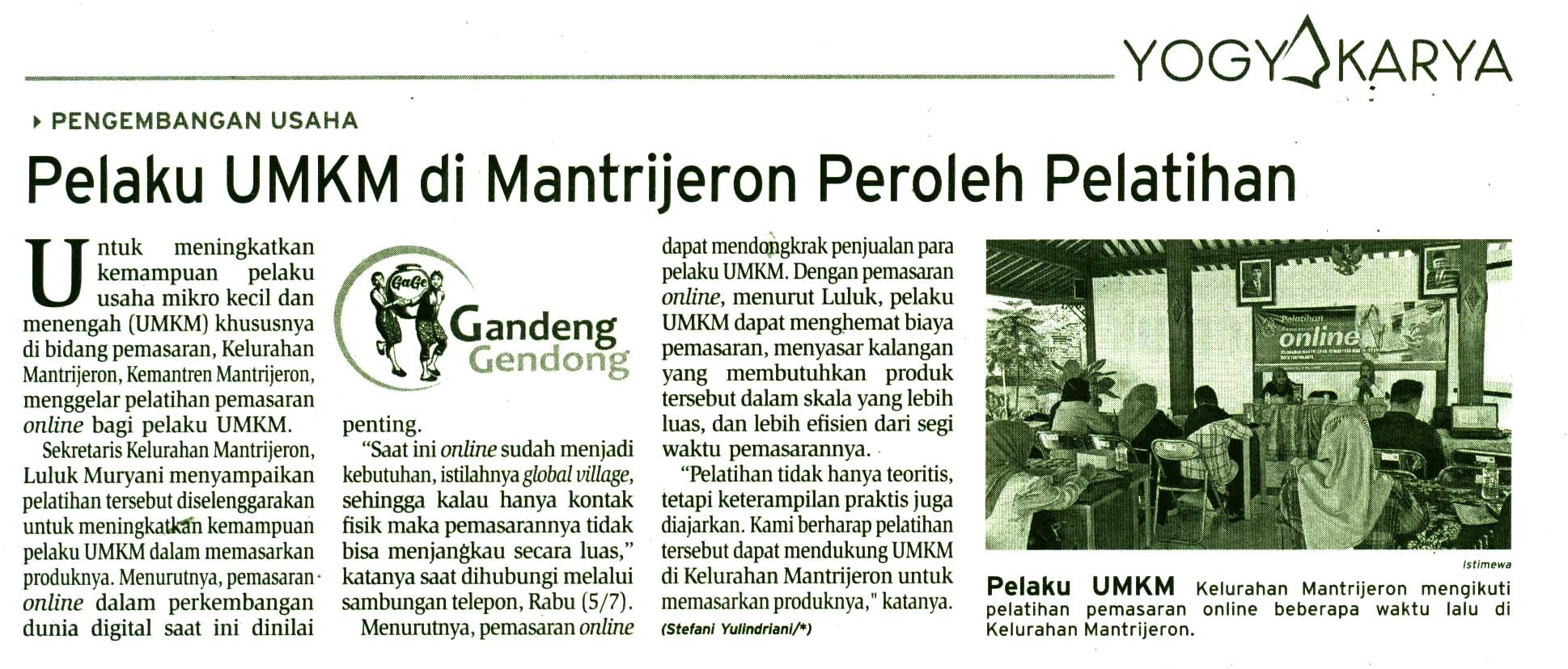 Kliping jogja terbaru