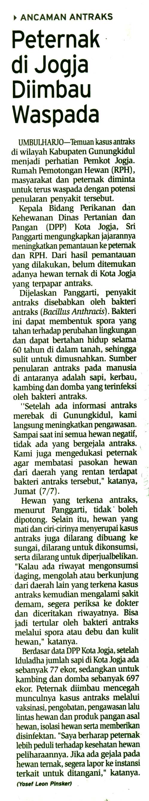Kliping jogja terbaru