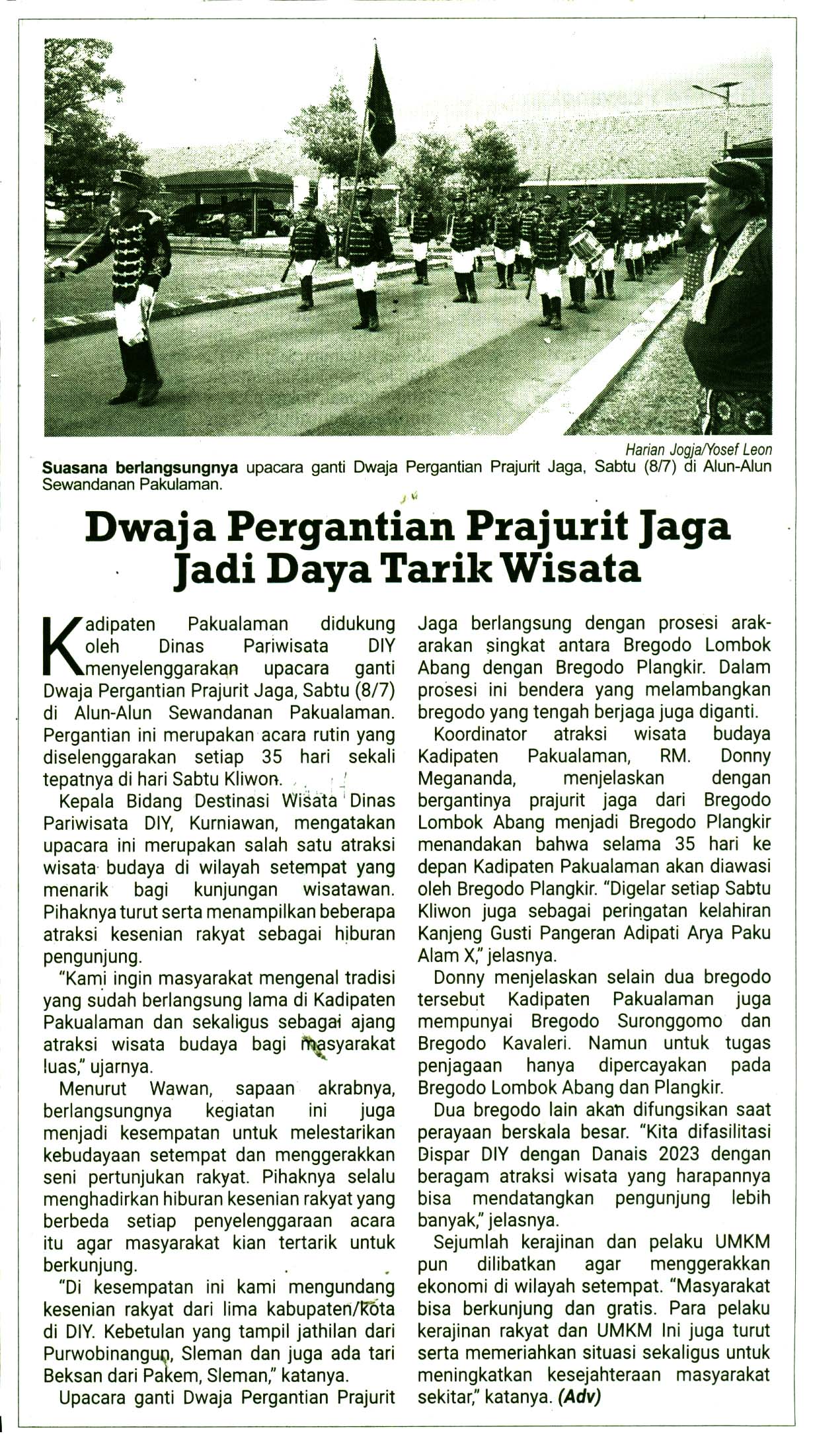 Kliping jogja terbaru