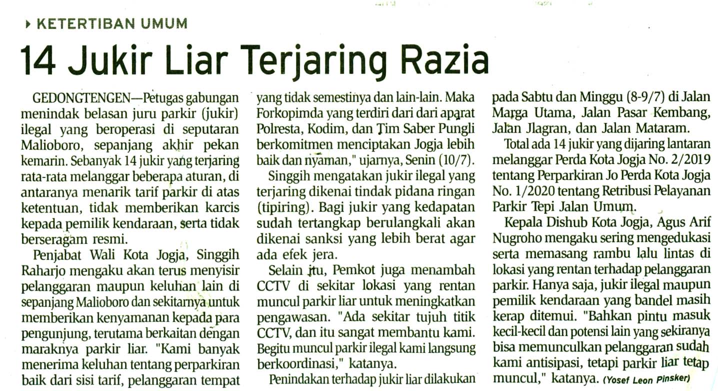 Kliping jogja terbaru