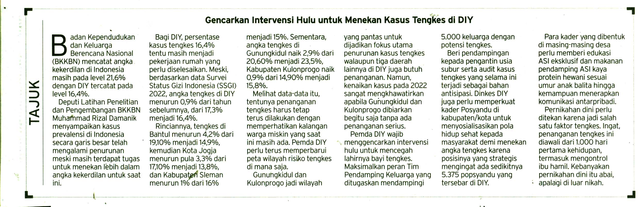 Kliping jogja terbaru