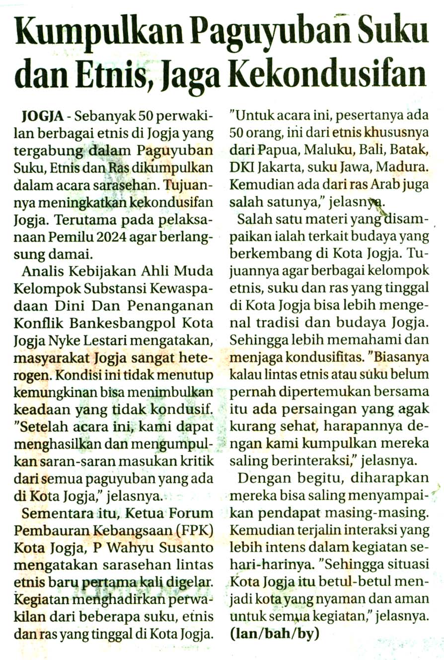 Kliping jogja terbaru