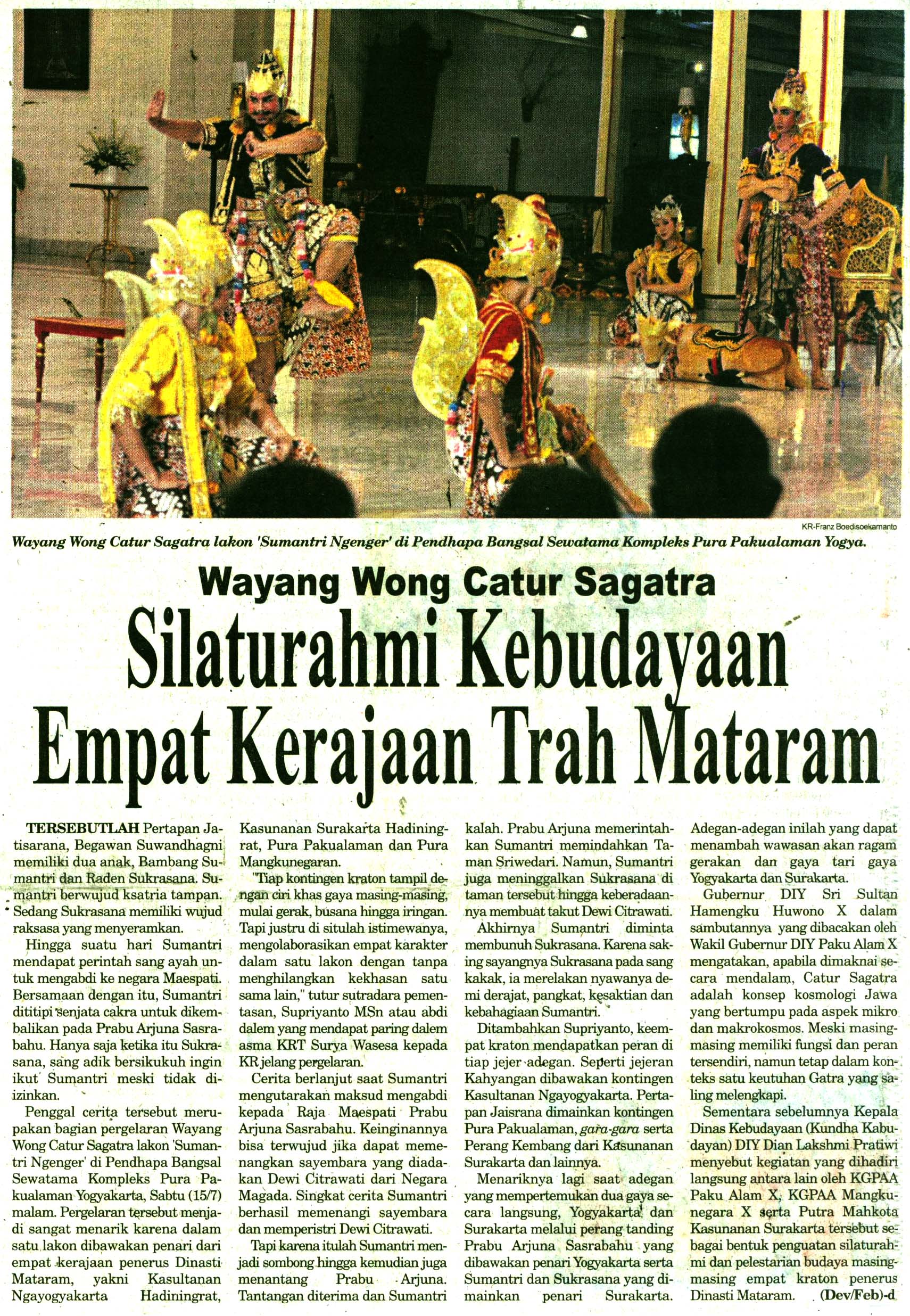 Kliping jogja terbaru