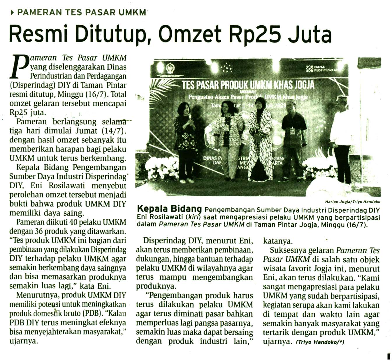 Kliping jogja terbaru