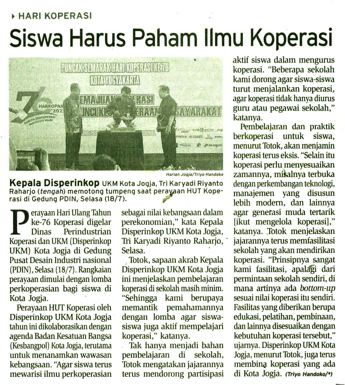 Kliping jogja terbaru