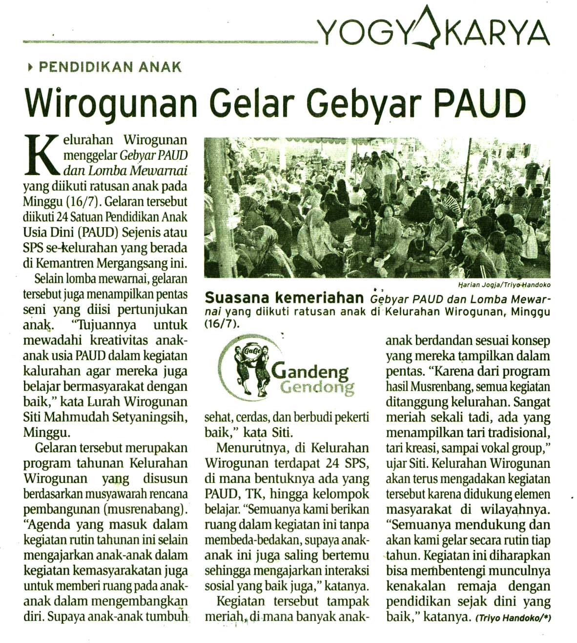 Kliping jogja terbaru
