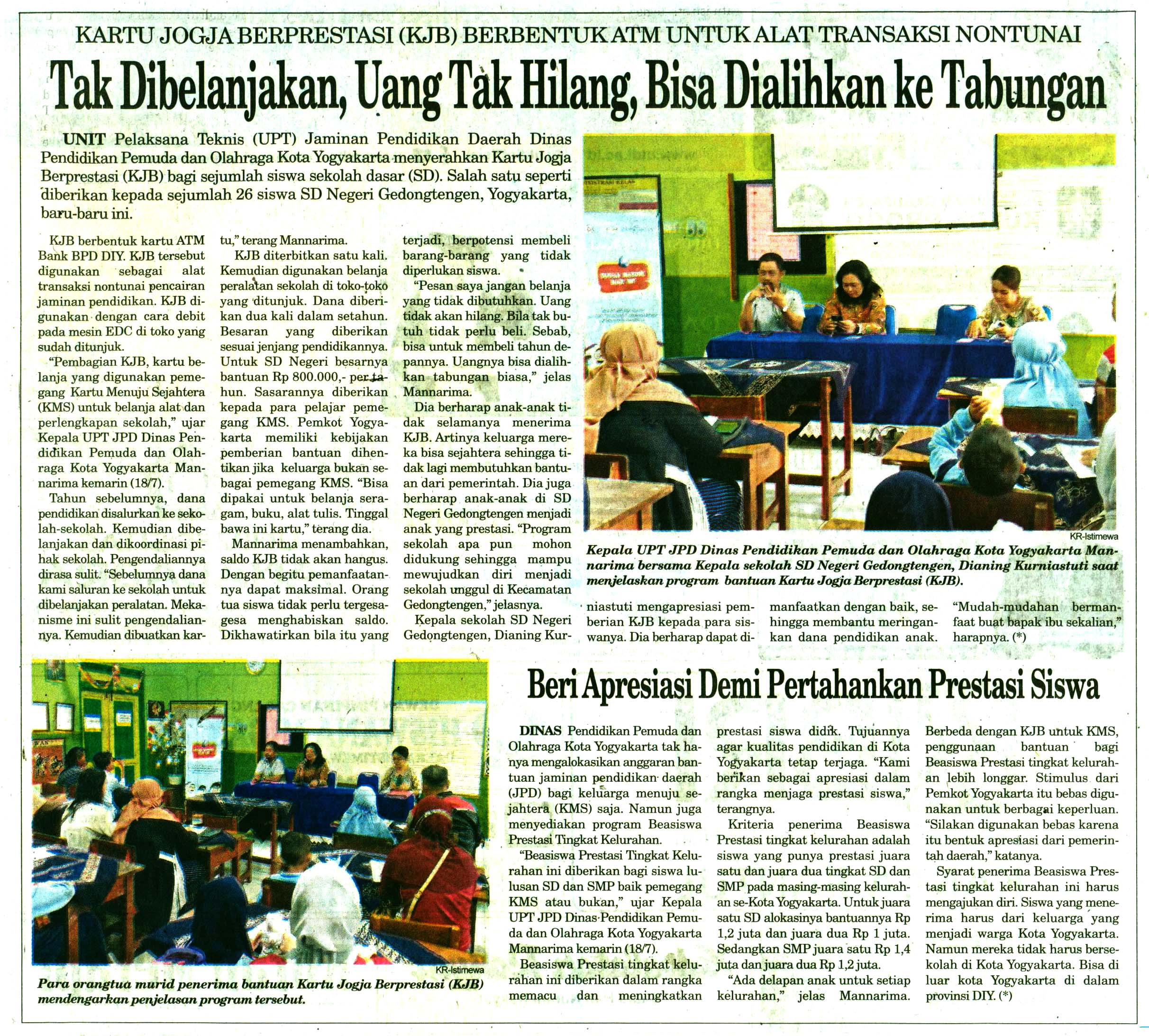 Kliping jogja terbaru
