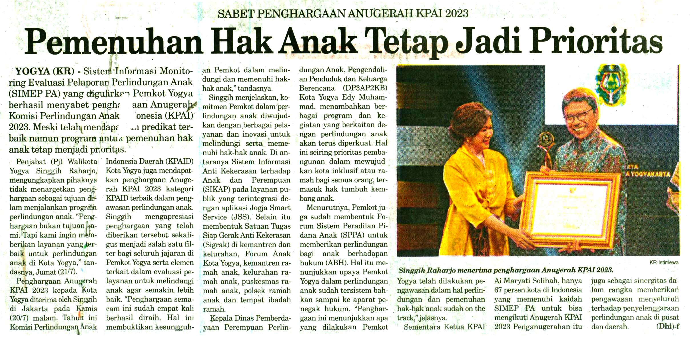 Kliping jogja terbaru