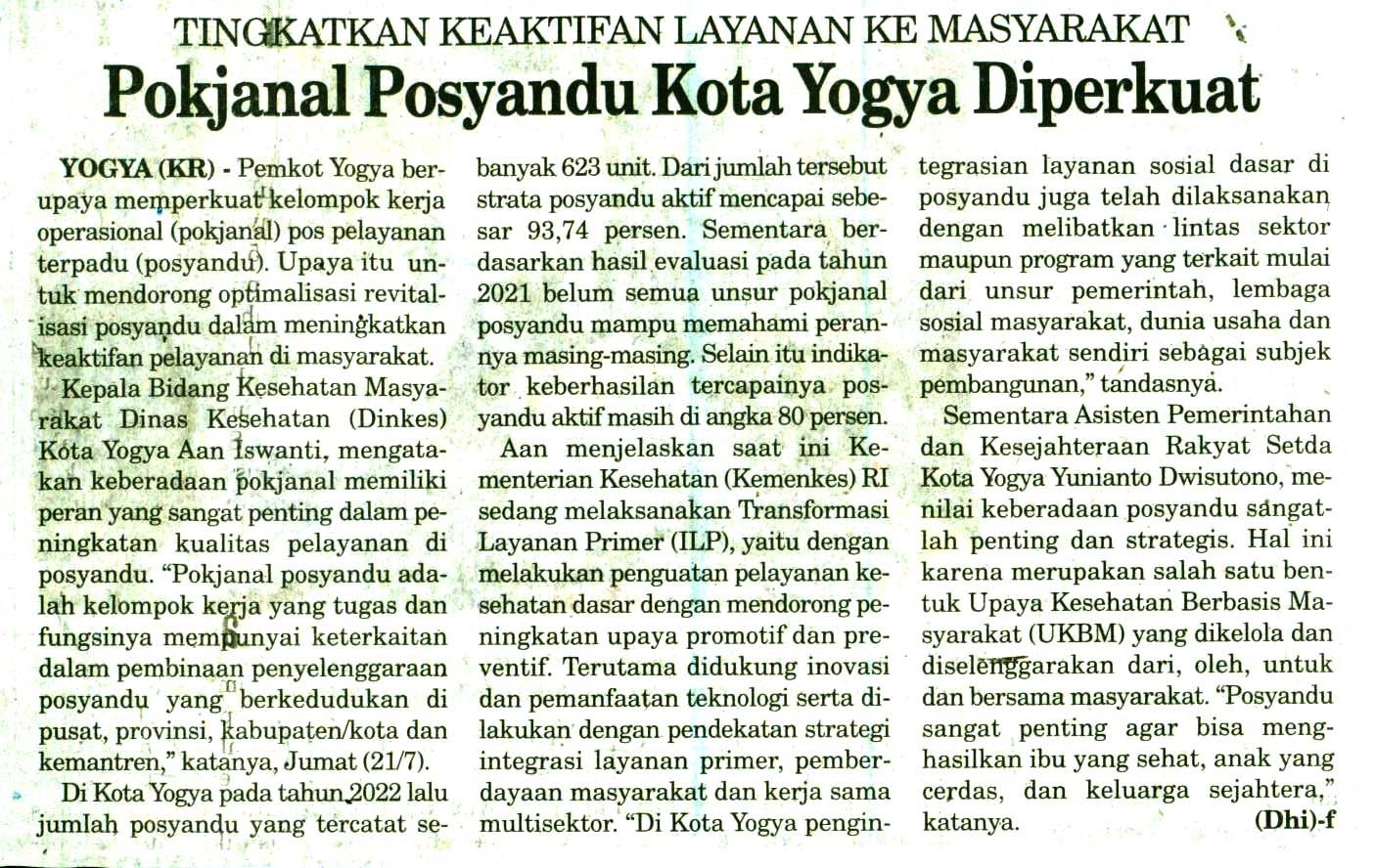 Kliping jogja terbaru