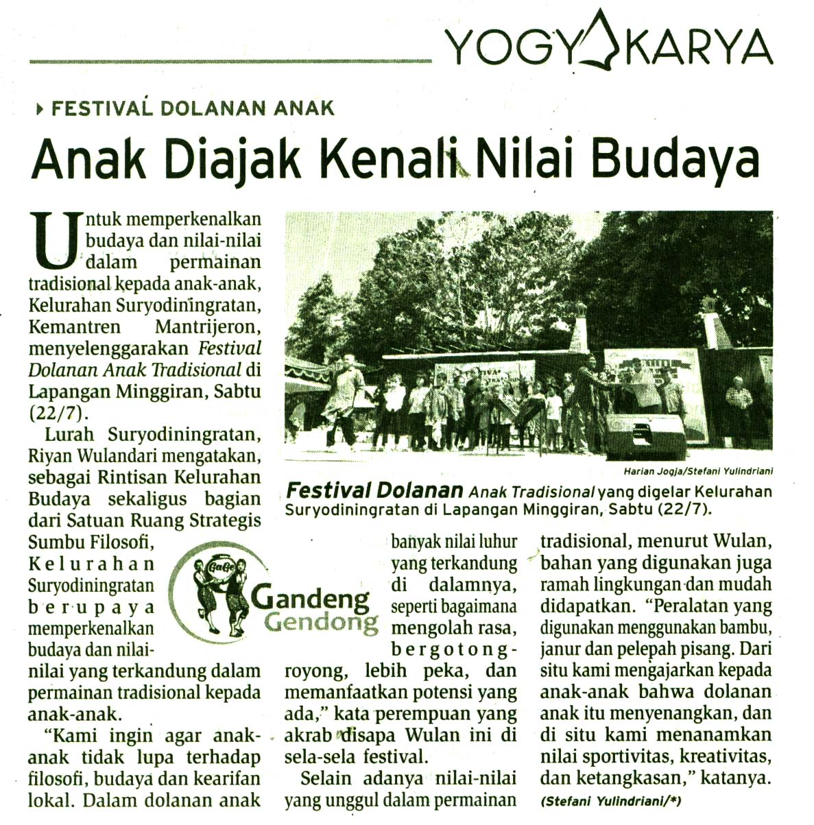 Kliping jogja terbaru