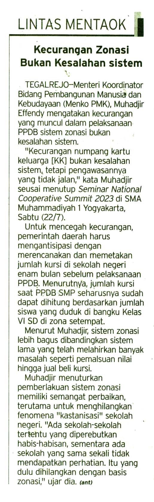 Kliping jogja terbaru