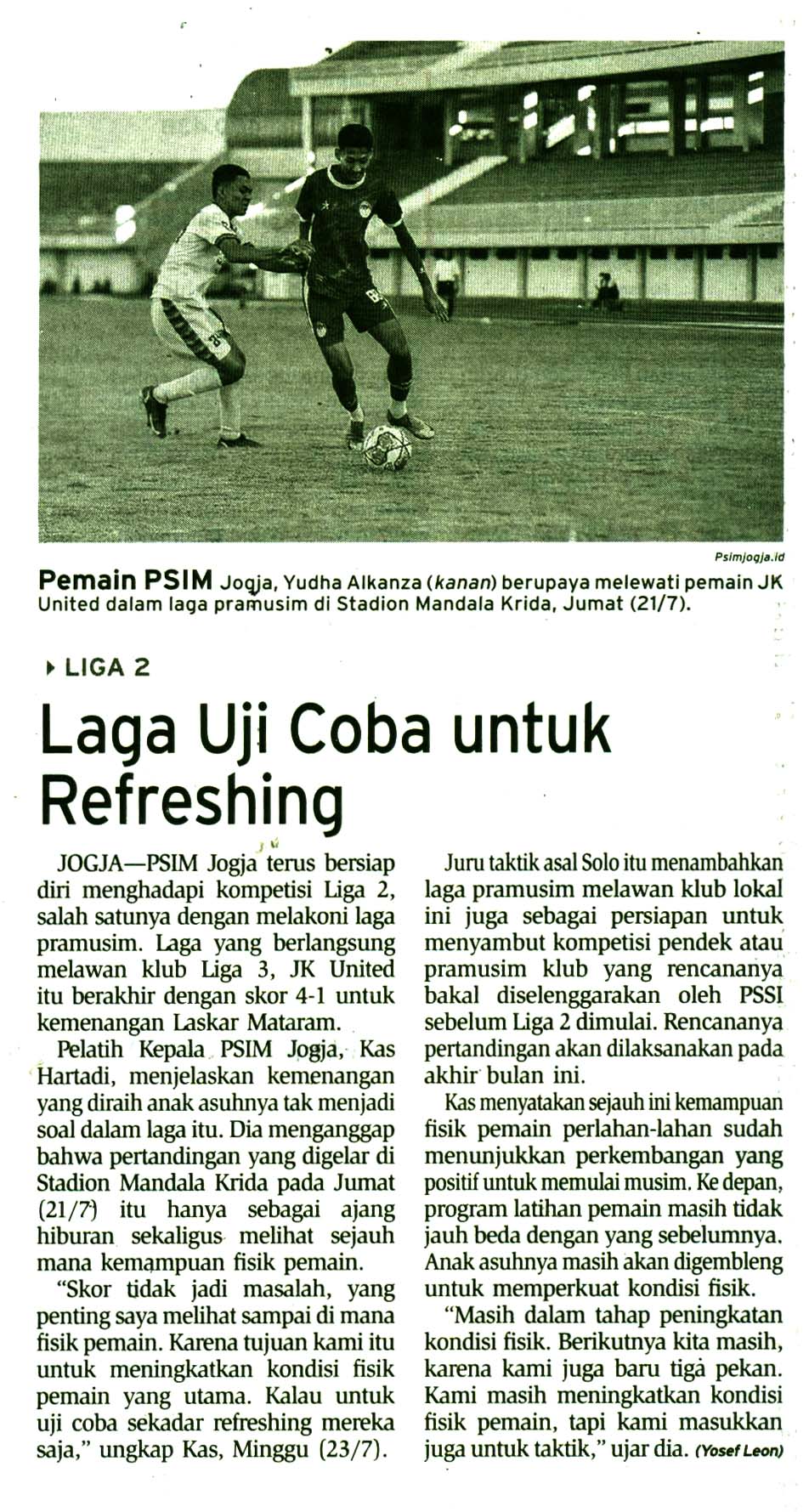 Kliping jogja terbaru
