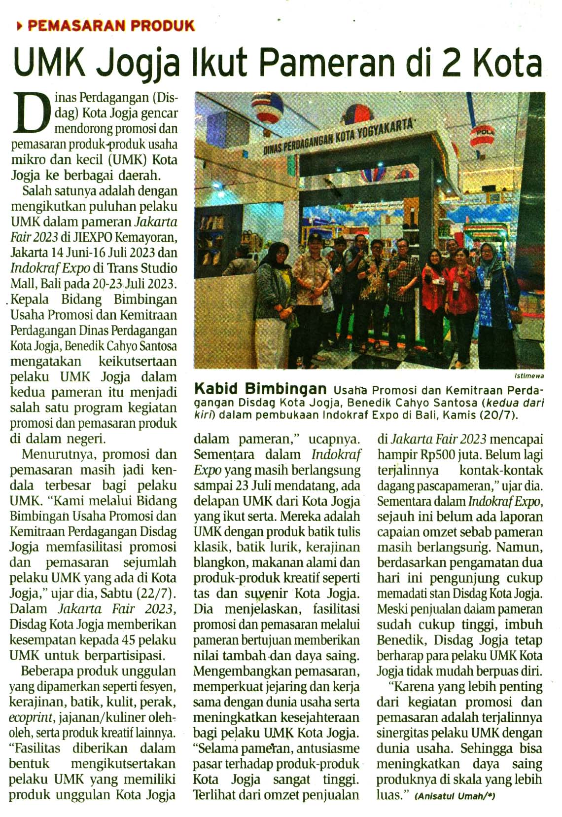 Kliping jogja terbaru