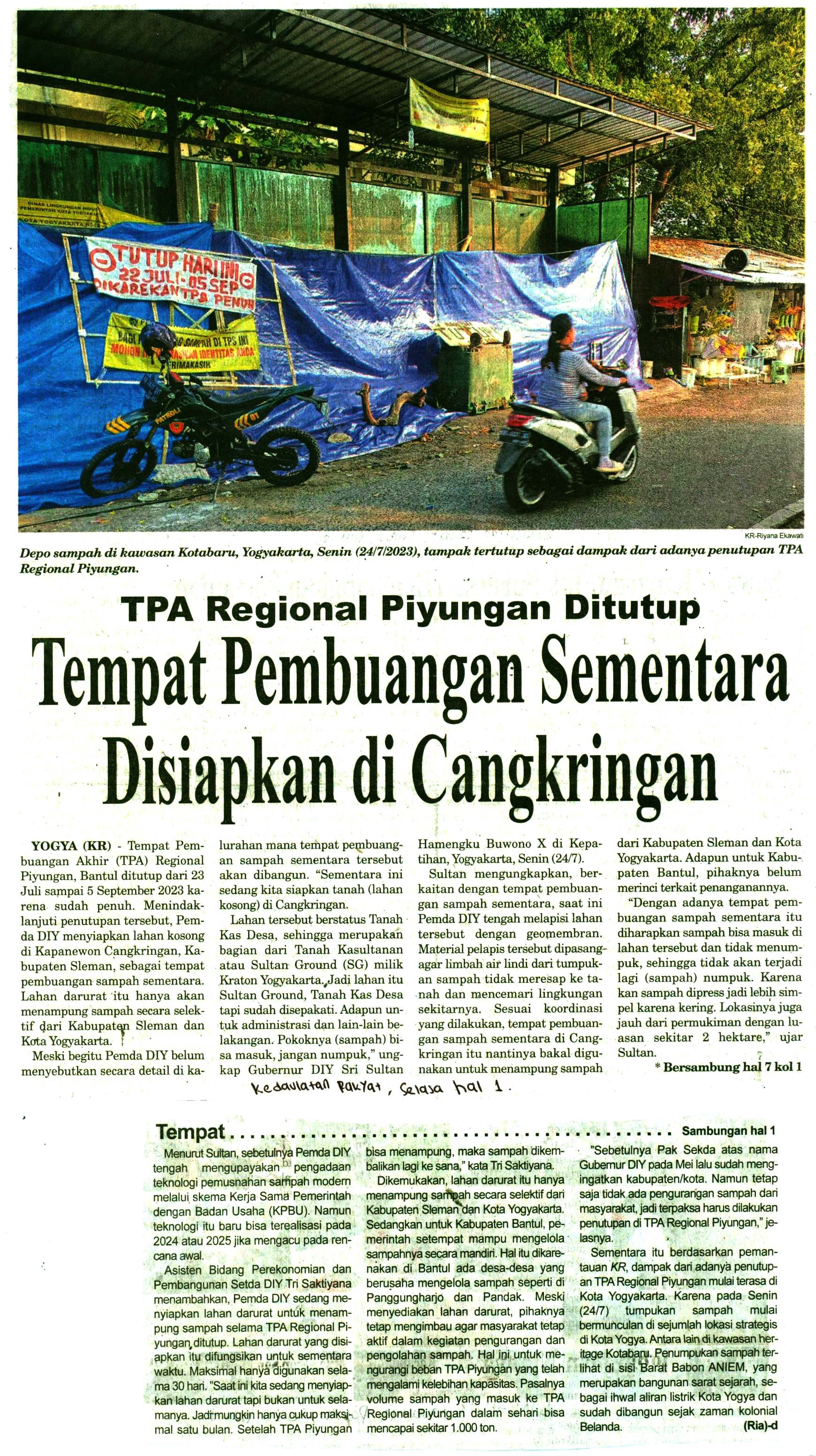 Kliping jogja terbaru