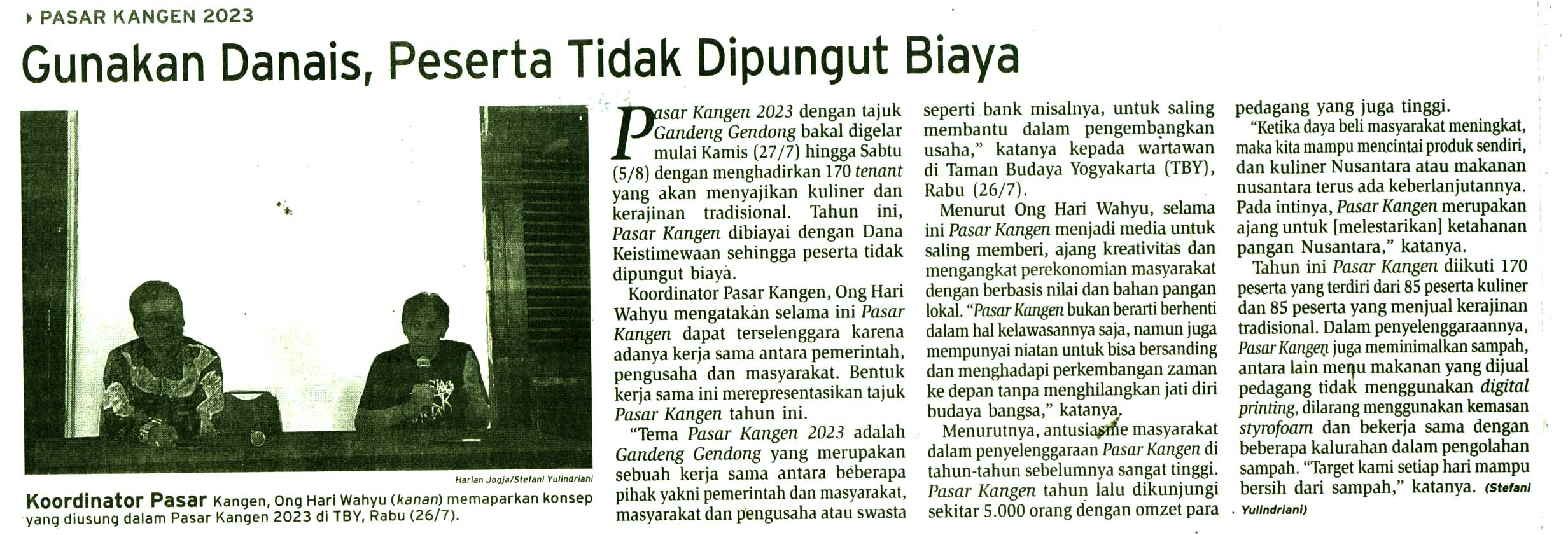 Kliping jogja terbaru