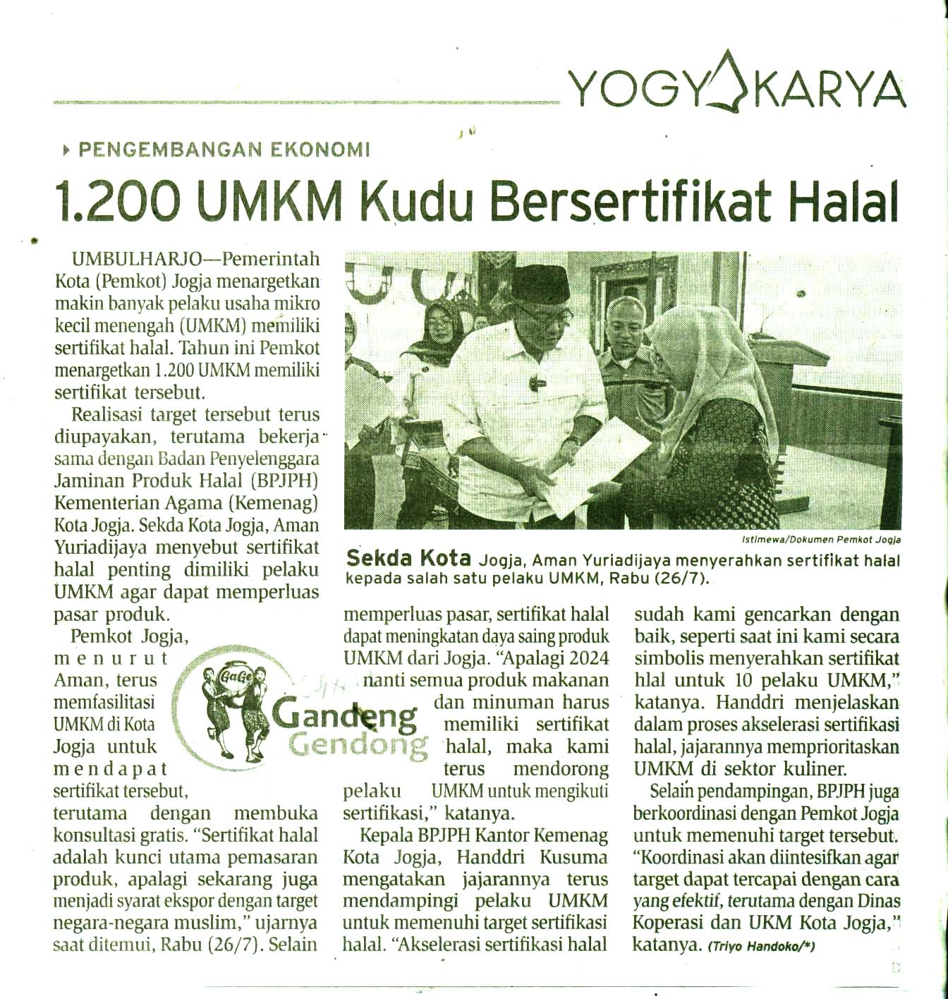 Kliping jogja terbaru