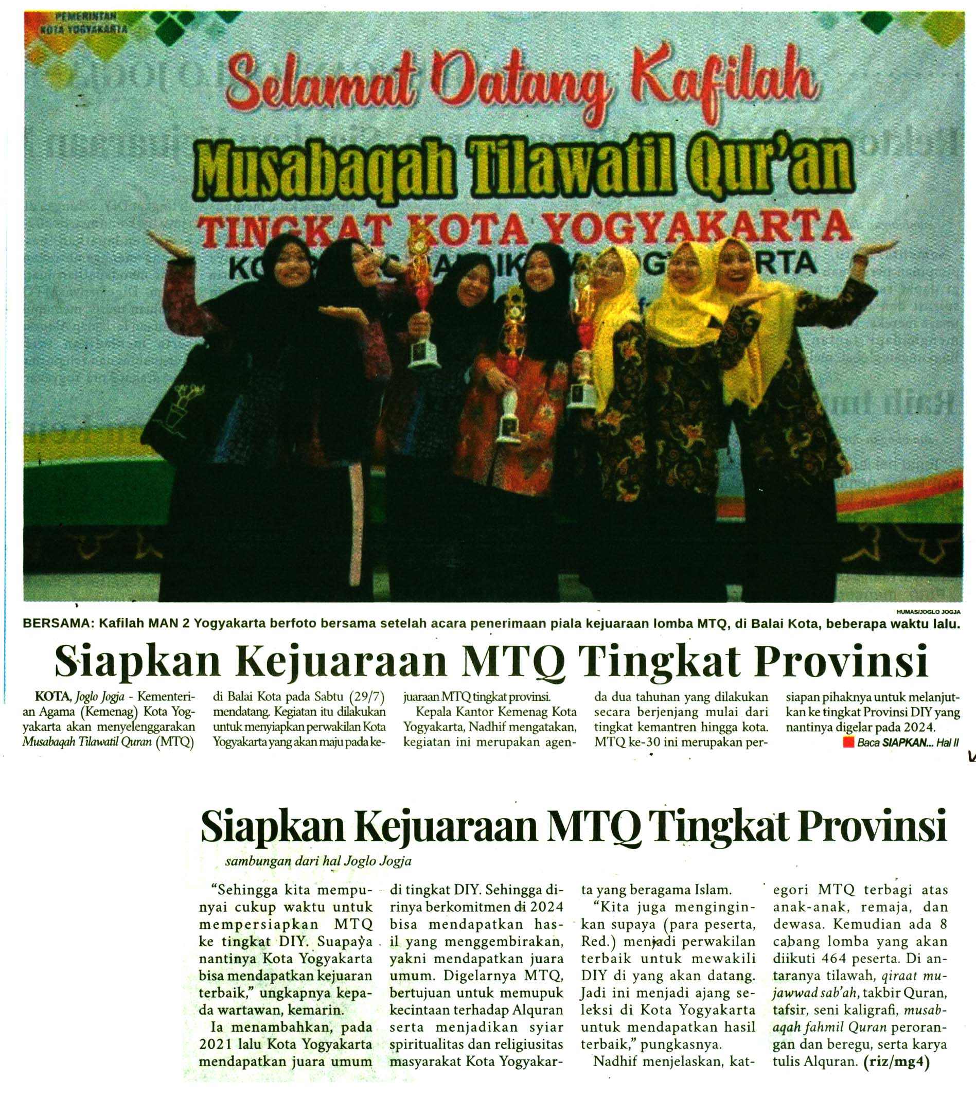 Kliping jogja terbaru