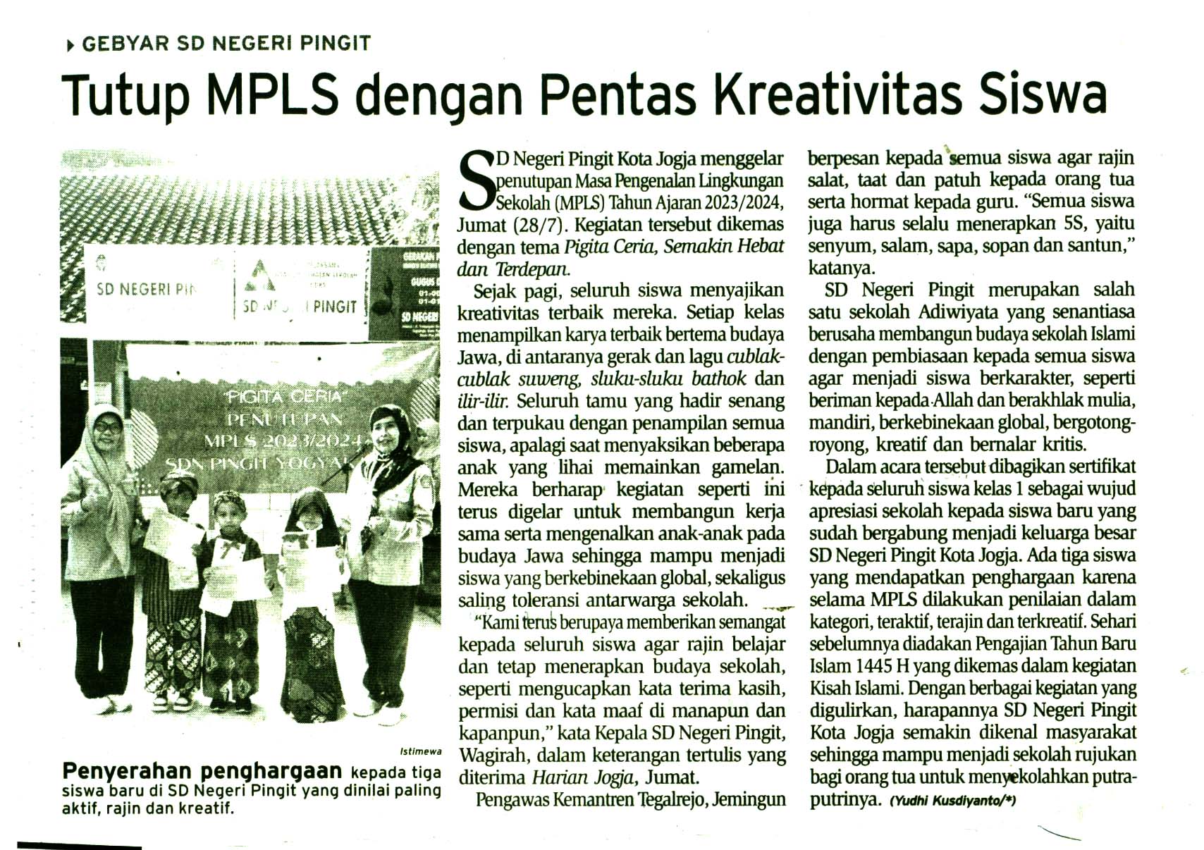 Kliping jogja terbaru