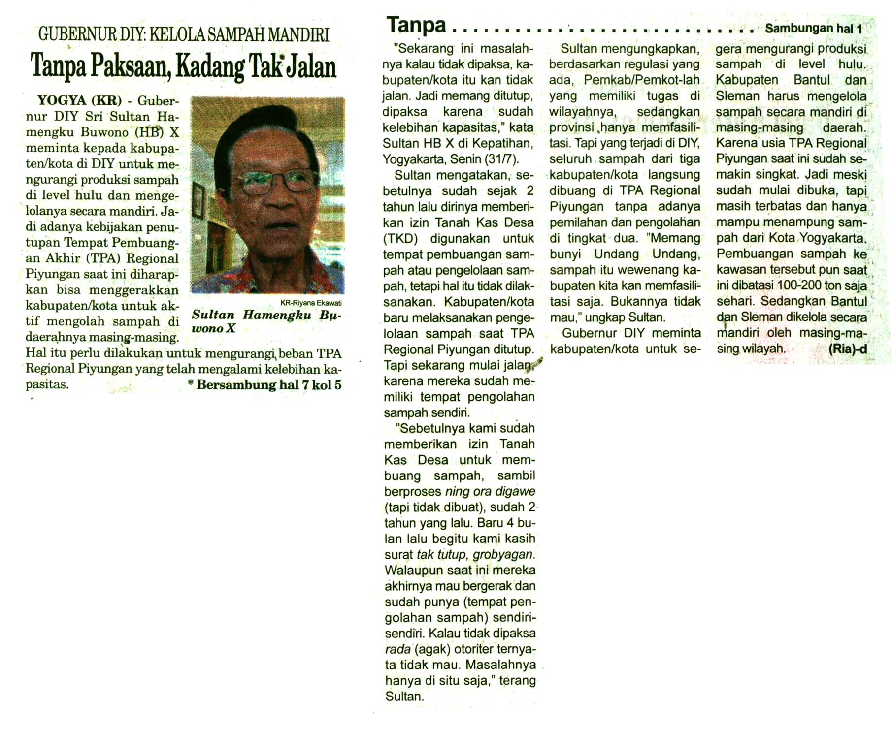 Kliping jogja terbaru