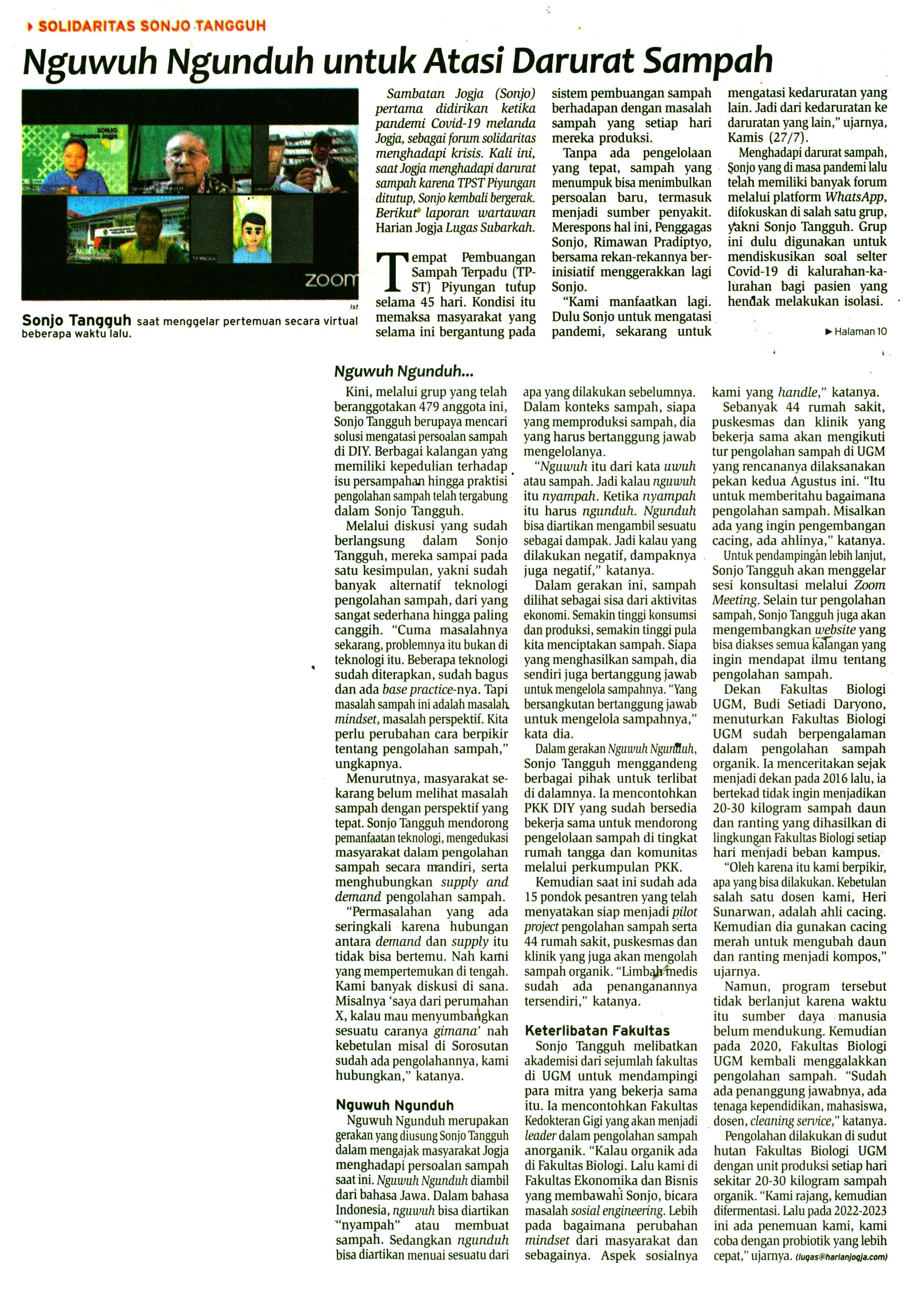 Kliping jogja terbaru