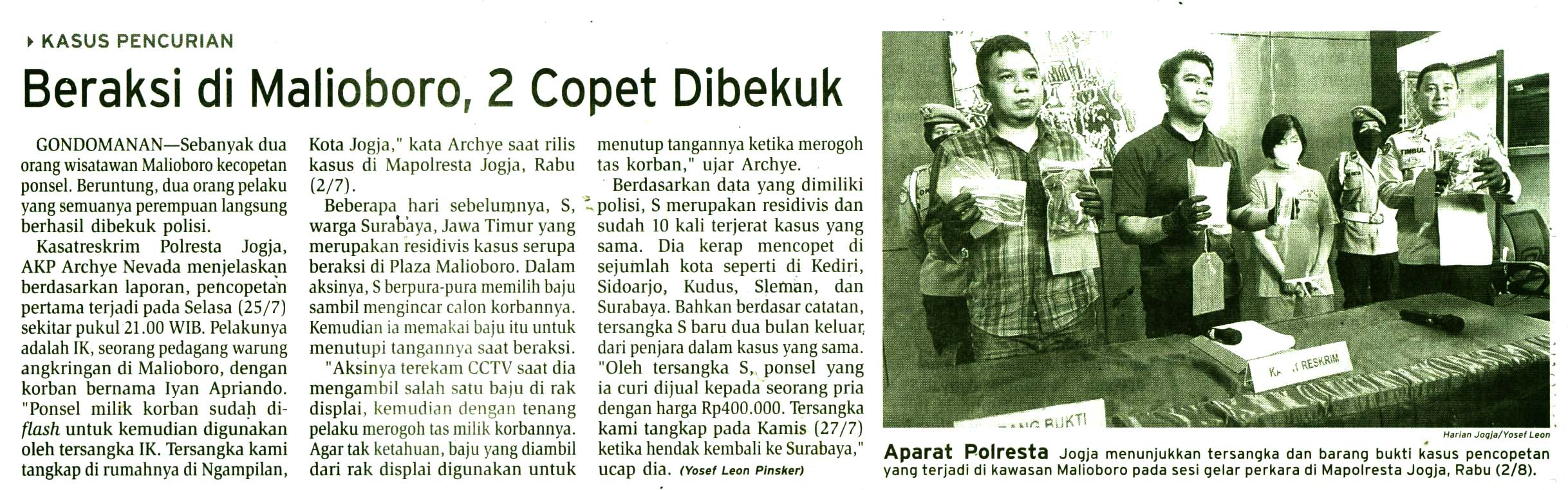 Kliping jogja terbaru