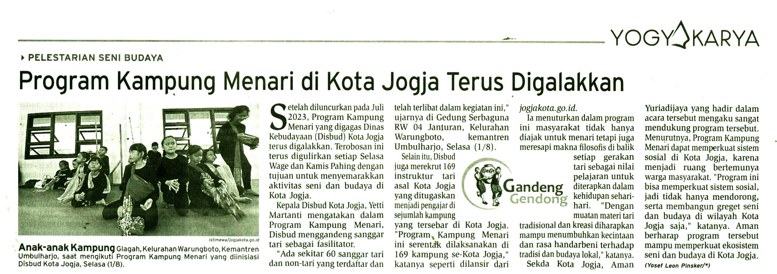 Kliping jogja terbaru