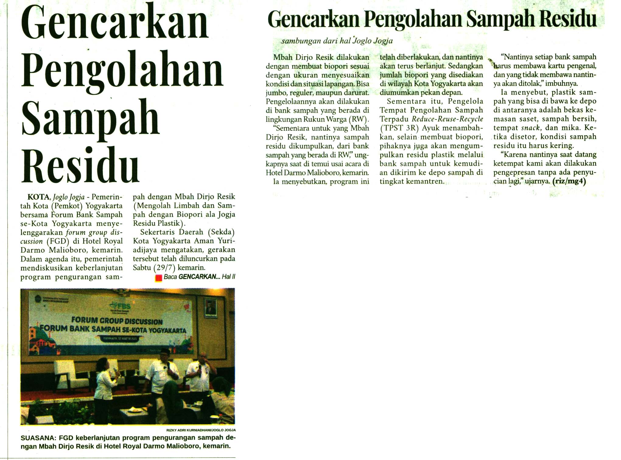 Kliping jogja terbaru