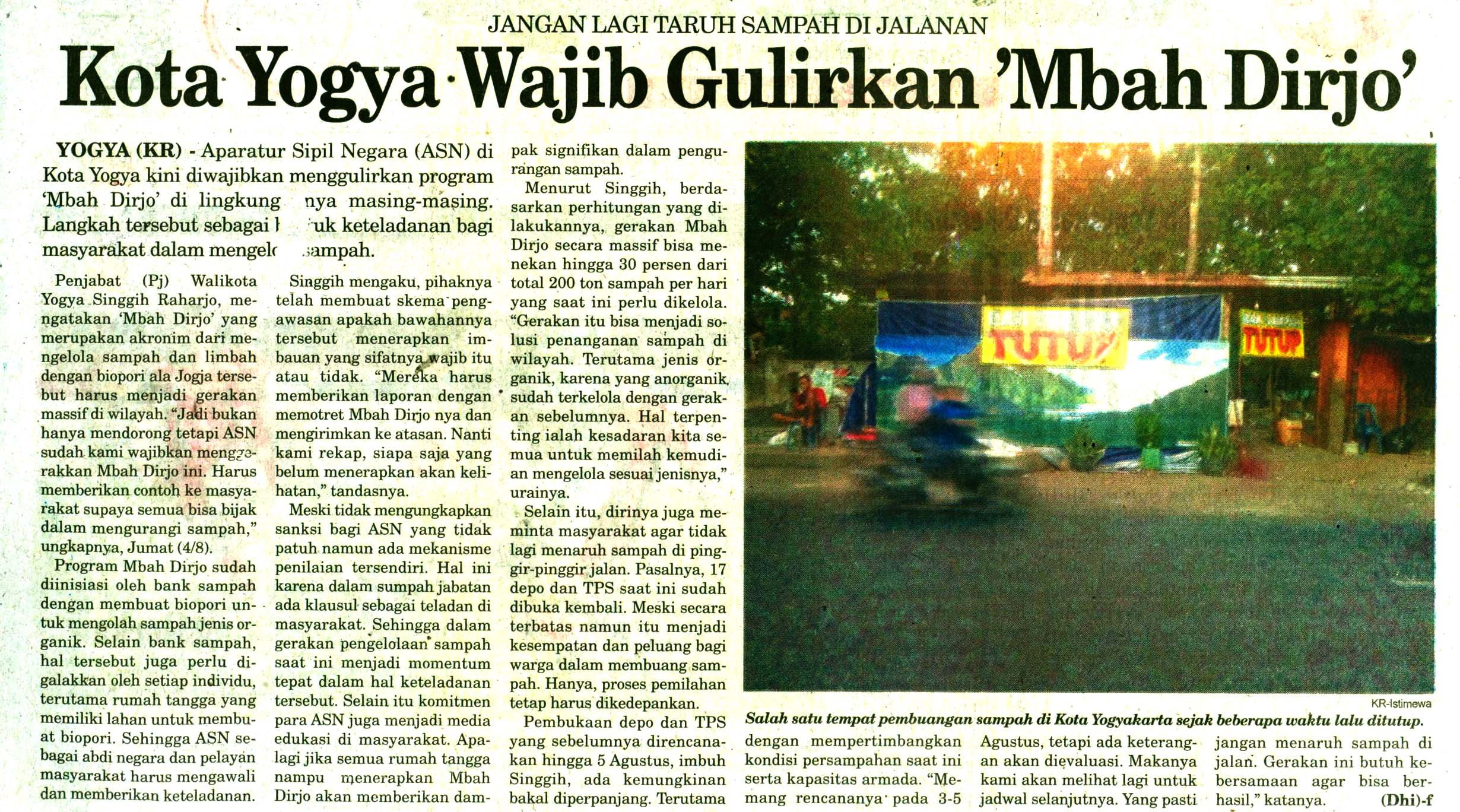 Kliping jogja terbaru