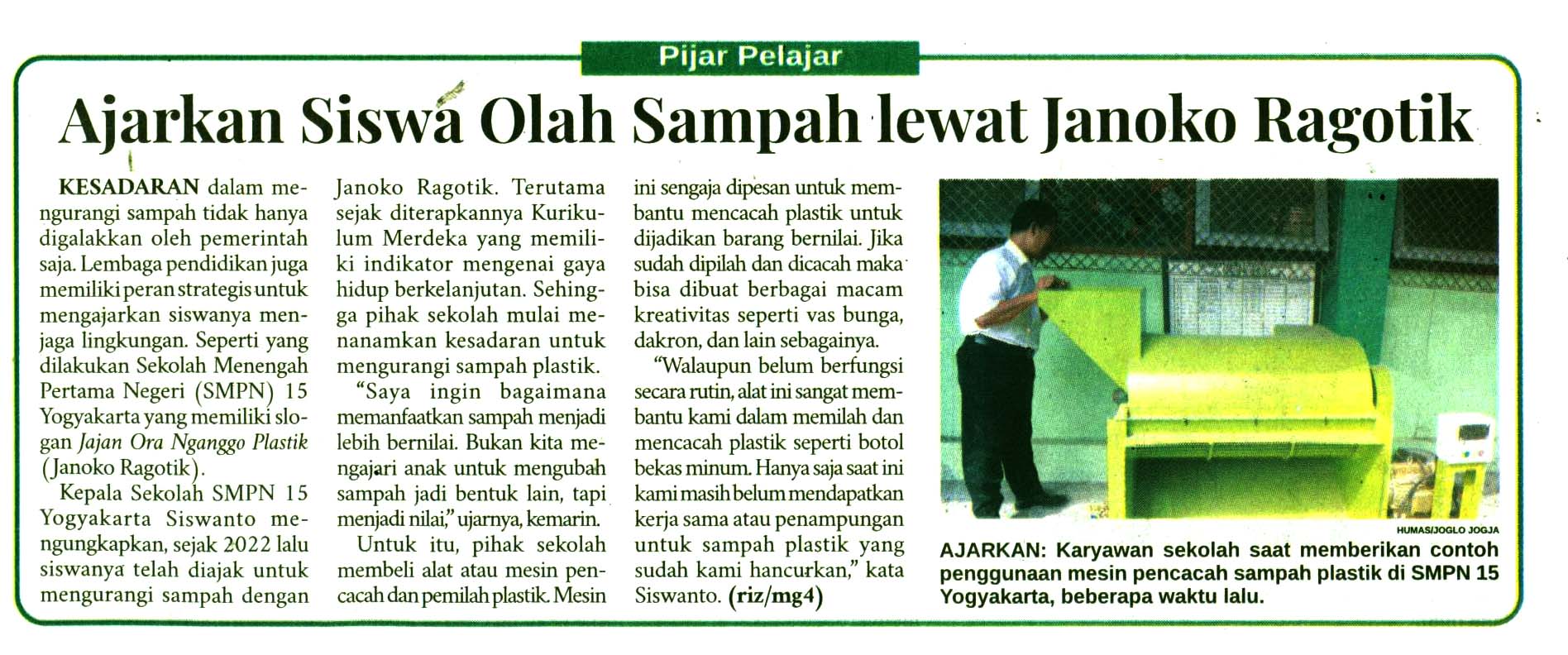 Kliping jogja terbaru