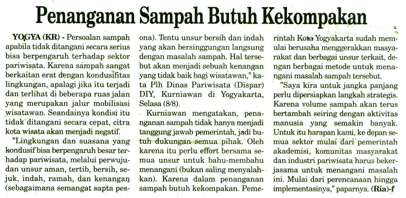 Kliping jogja terbaru
