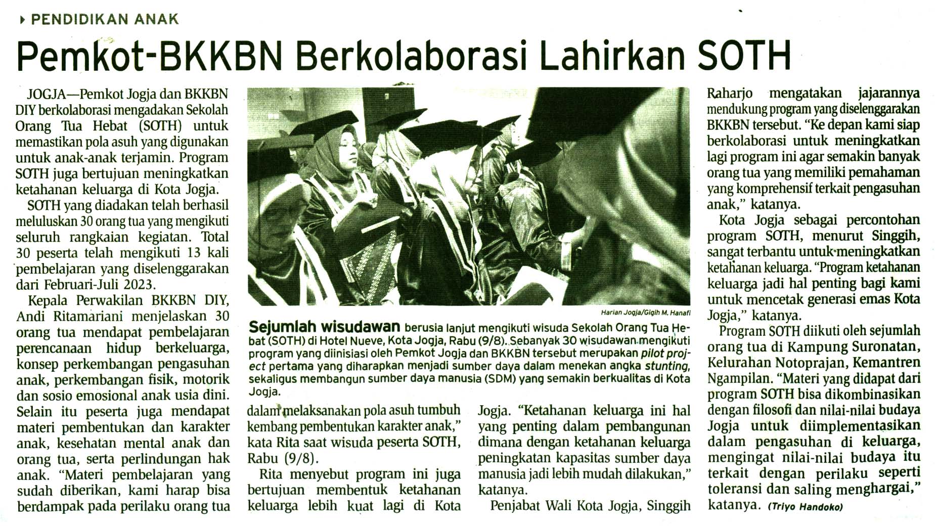 Kliping jogja terbaru