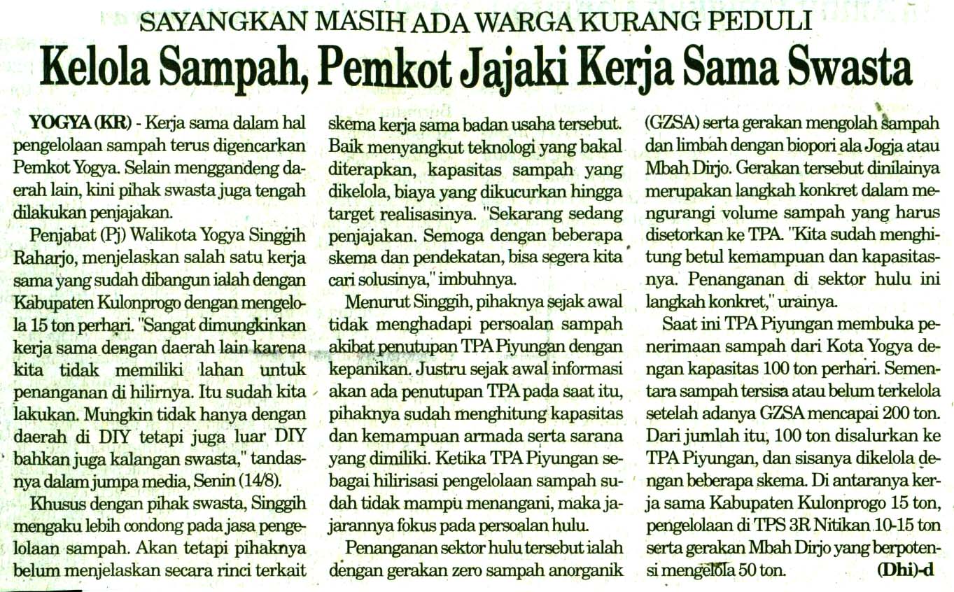 Kliping jogja terbaru