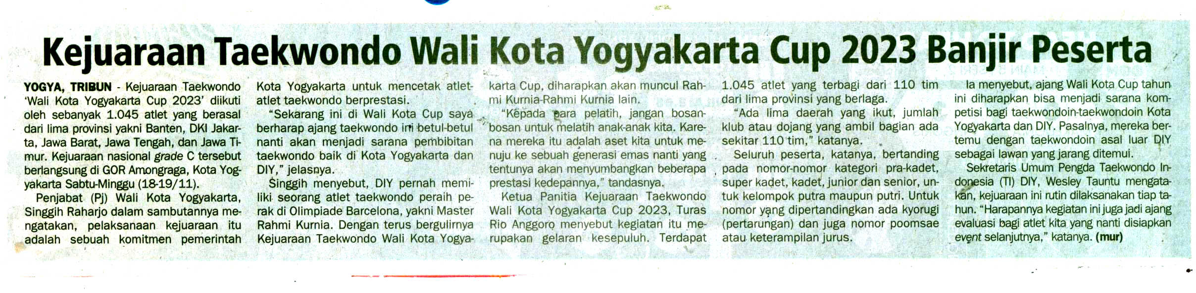 Kliping jogja terbaru