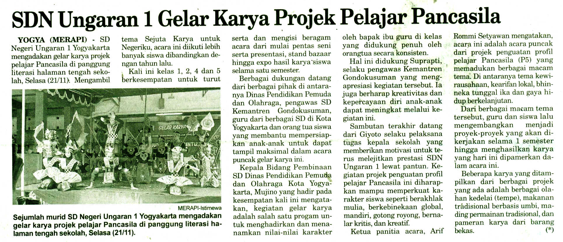 Kliping jogja terbaru