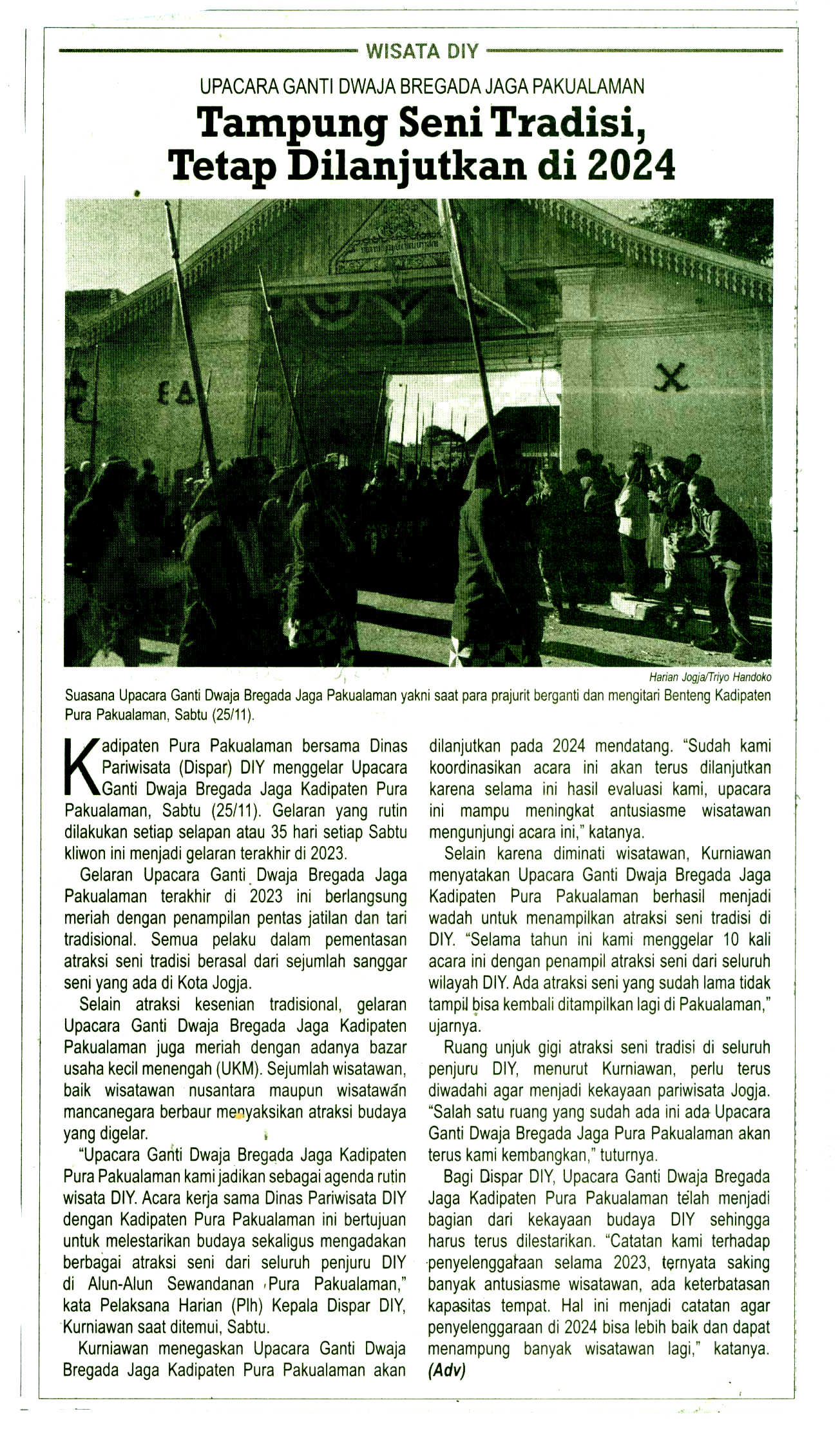 Kliping jogja terbaru