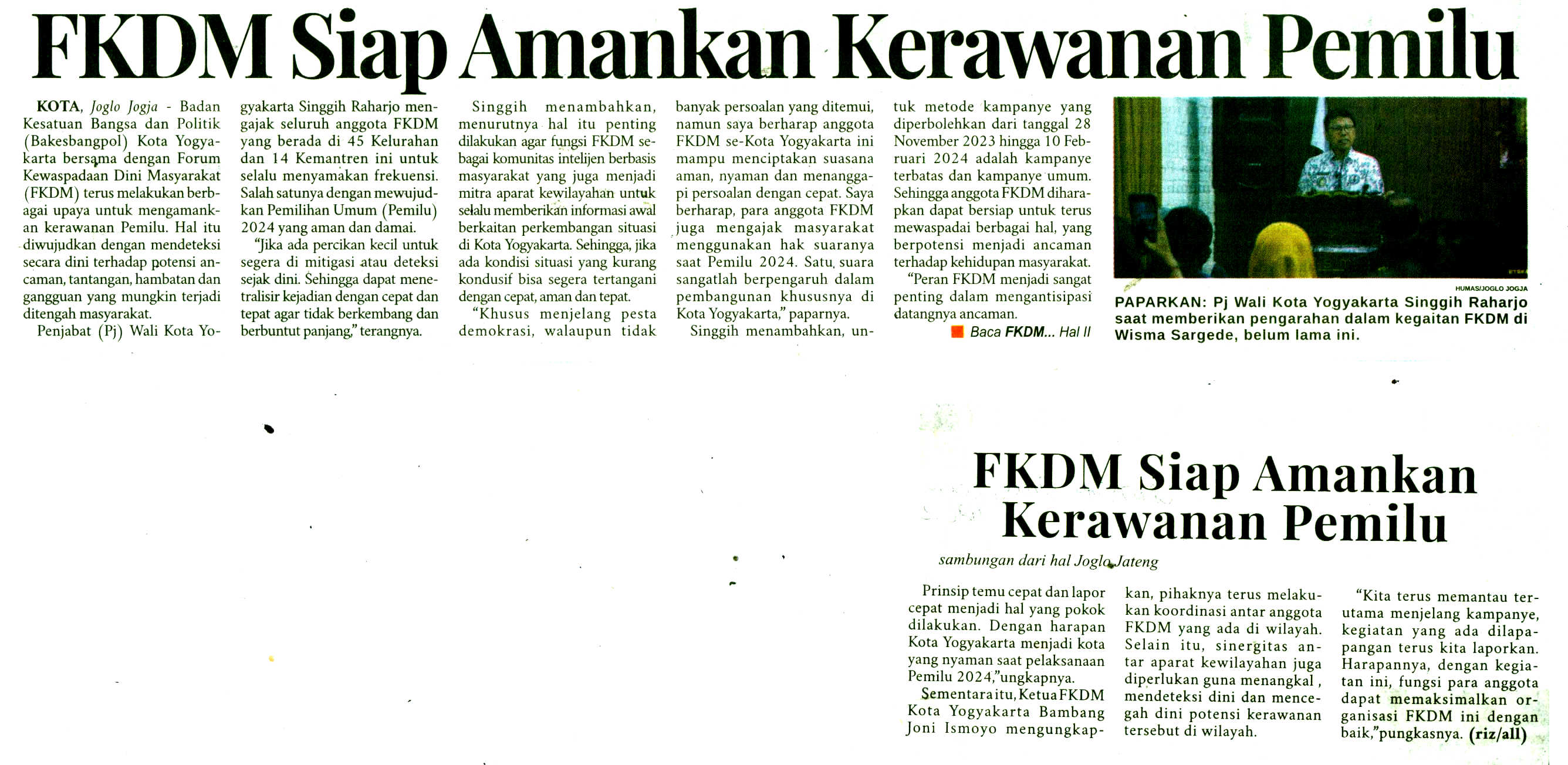 Kliping jogja terbaru