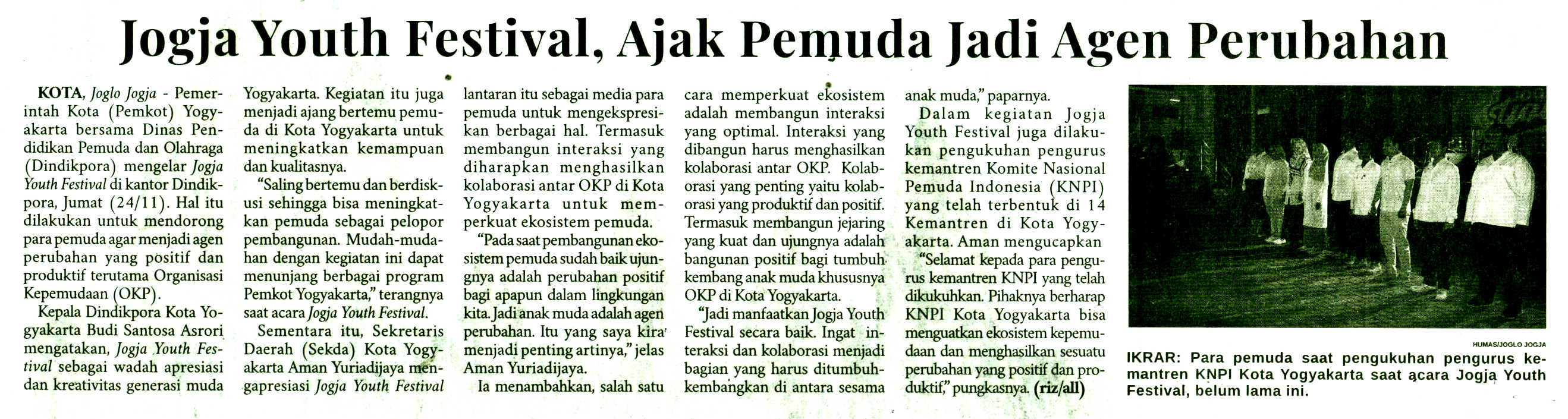 Kliping jogja terbaru