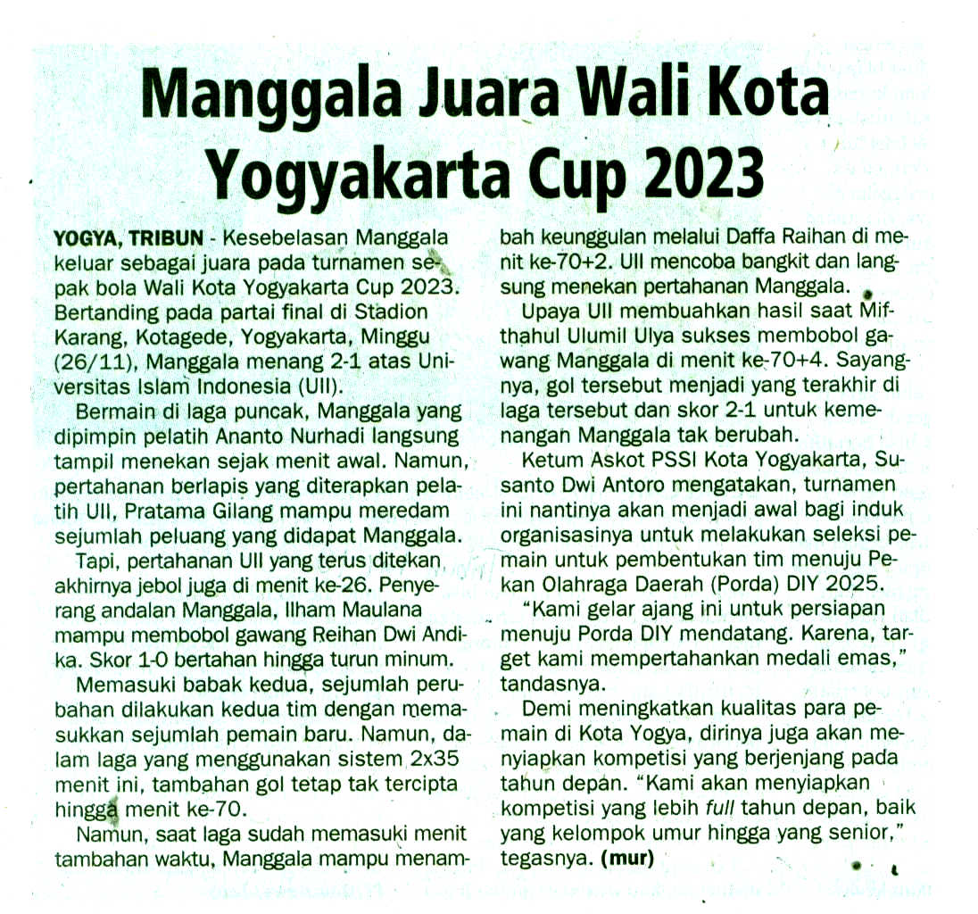 Kliping jogja terbaru