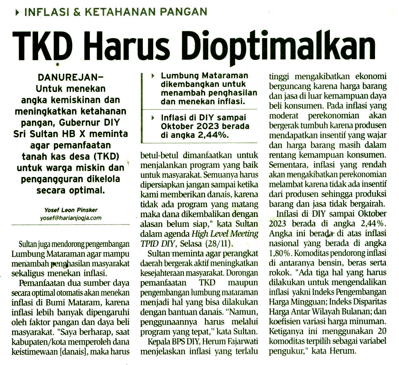 Halaman Detail Berita