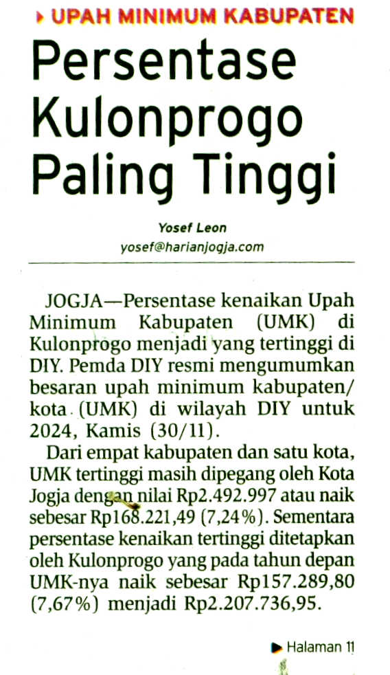 Kliping jogja terbaru