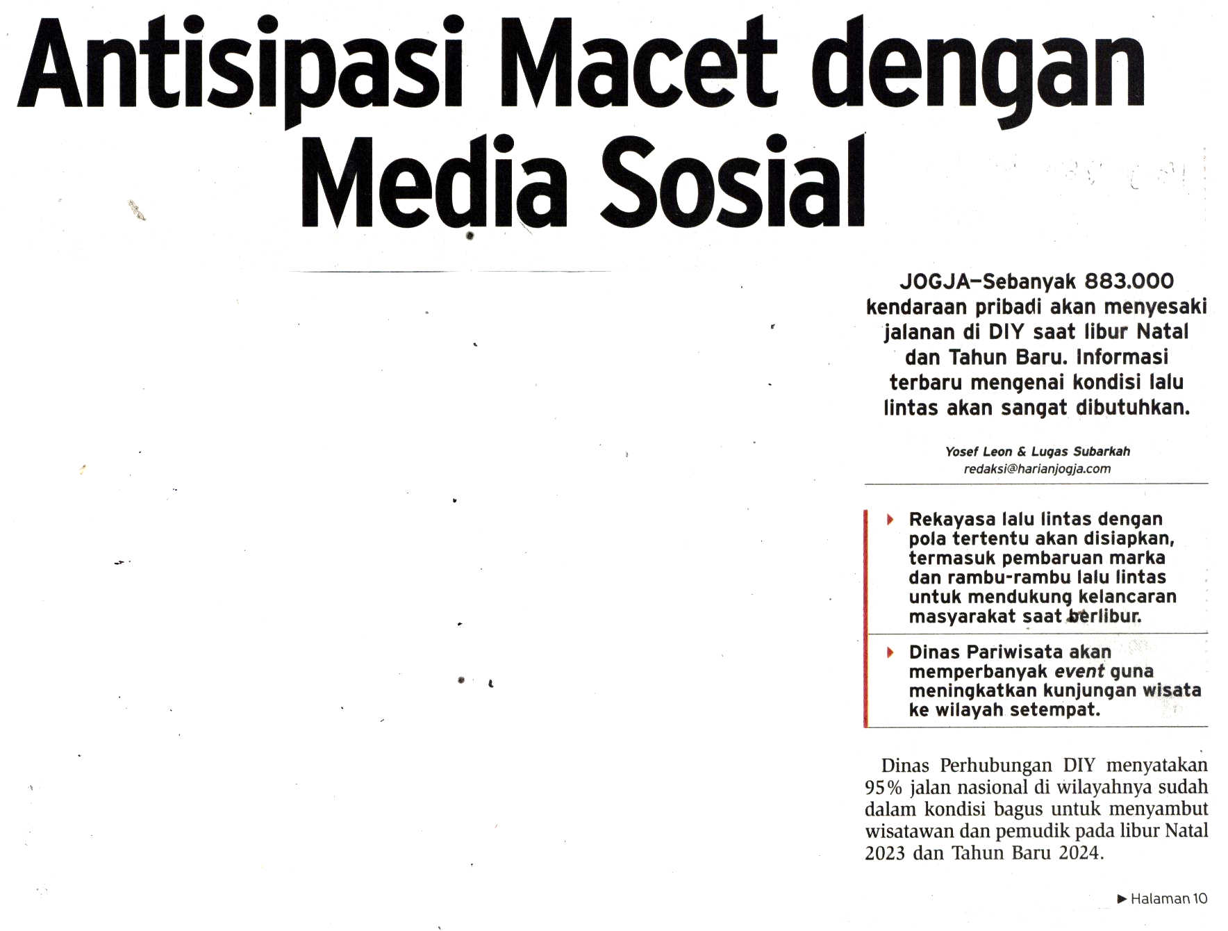 Kliping jogja terbaru