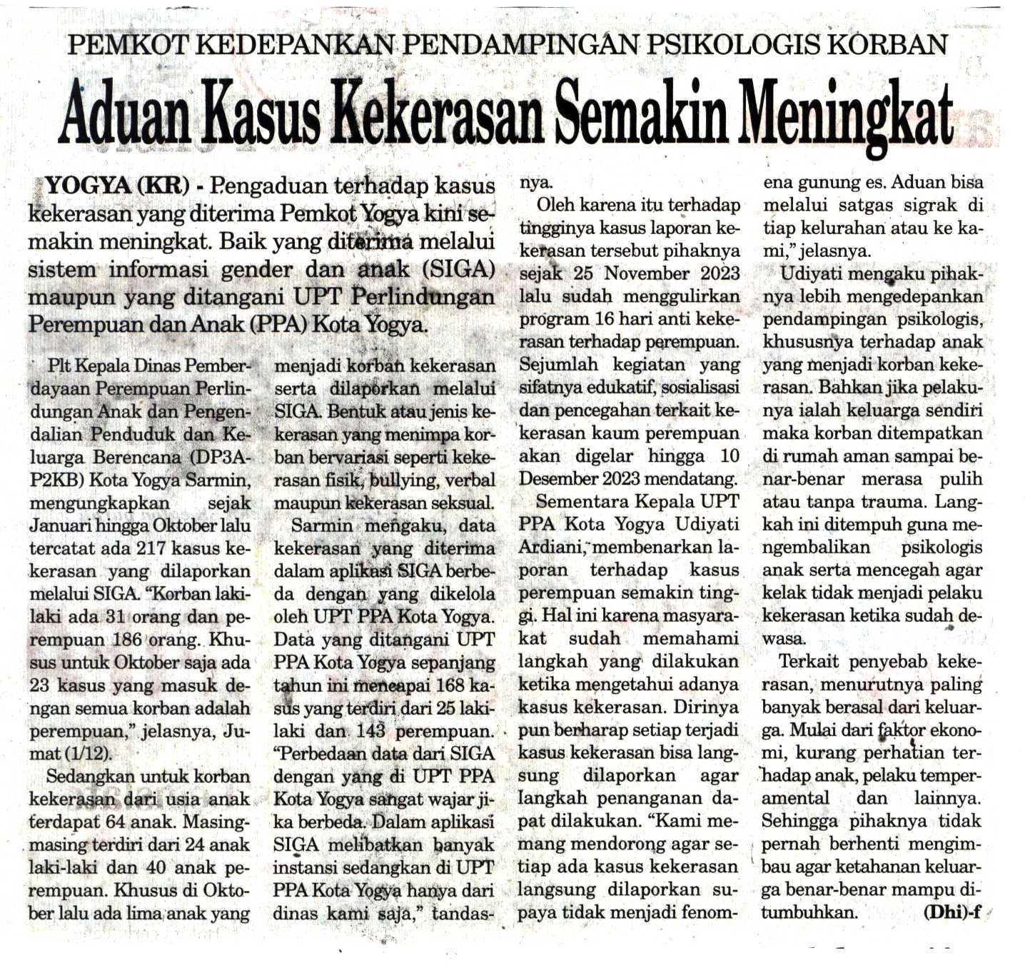 Kliping jogja terbaru