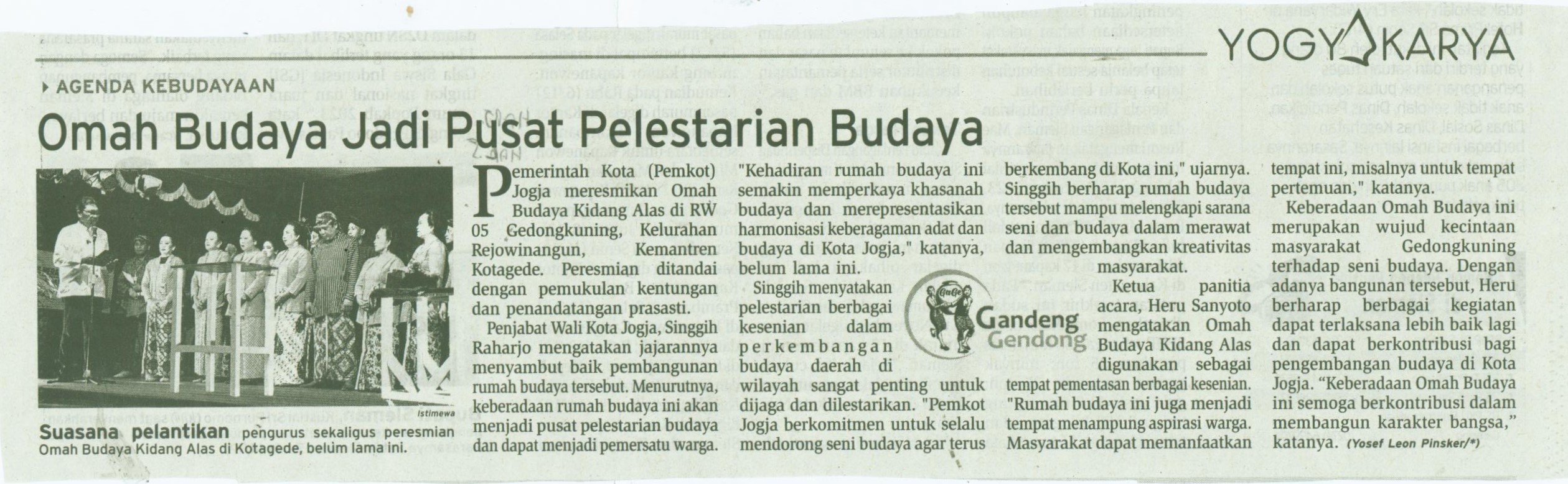 Kliping jogja terbaru