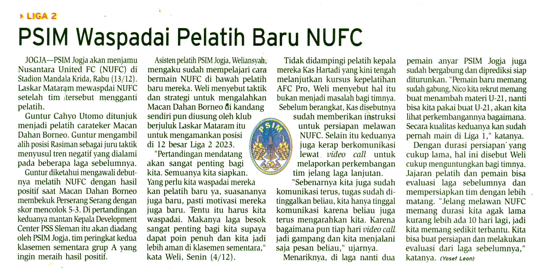 Kliping jogja terbaru