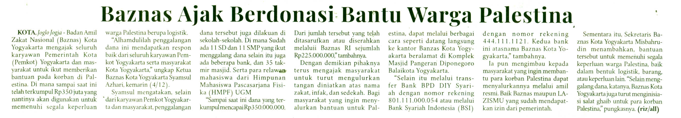 Kliping jogja terbaru