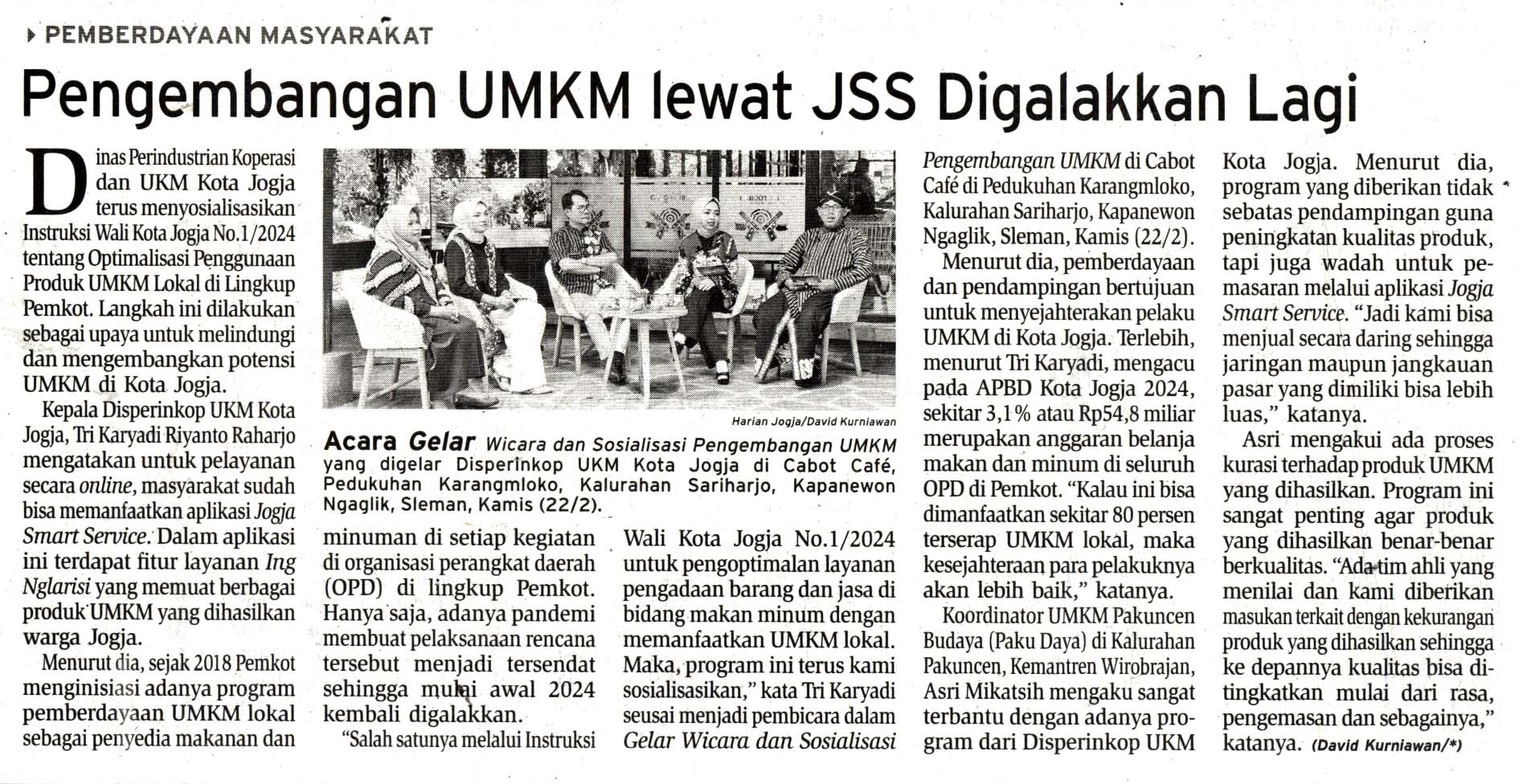 Kliping jogja terbaru