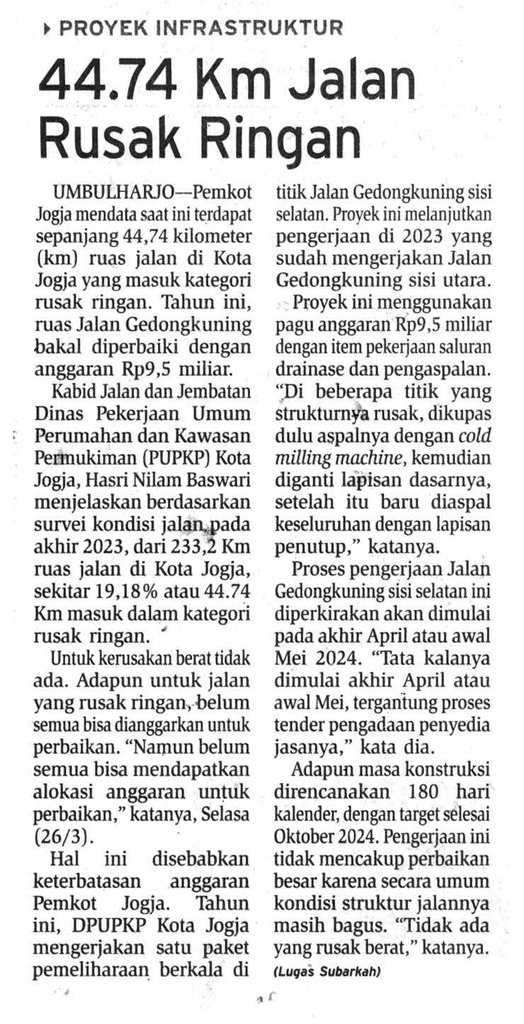 Kliping jogja terbaru