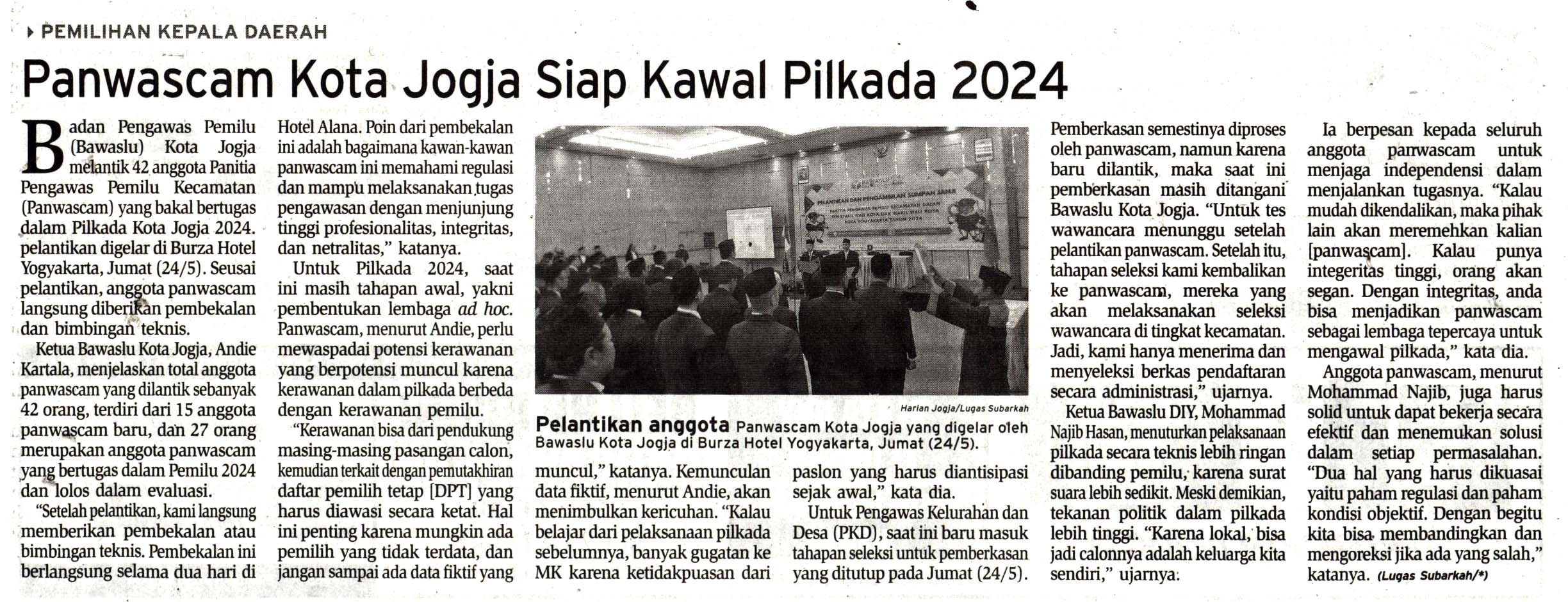 Kliping jogja terbaru