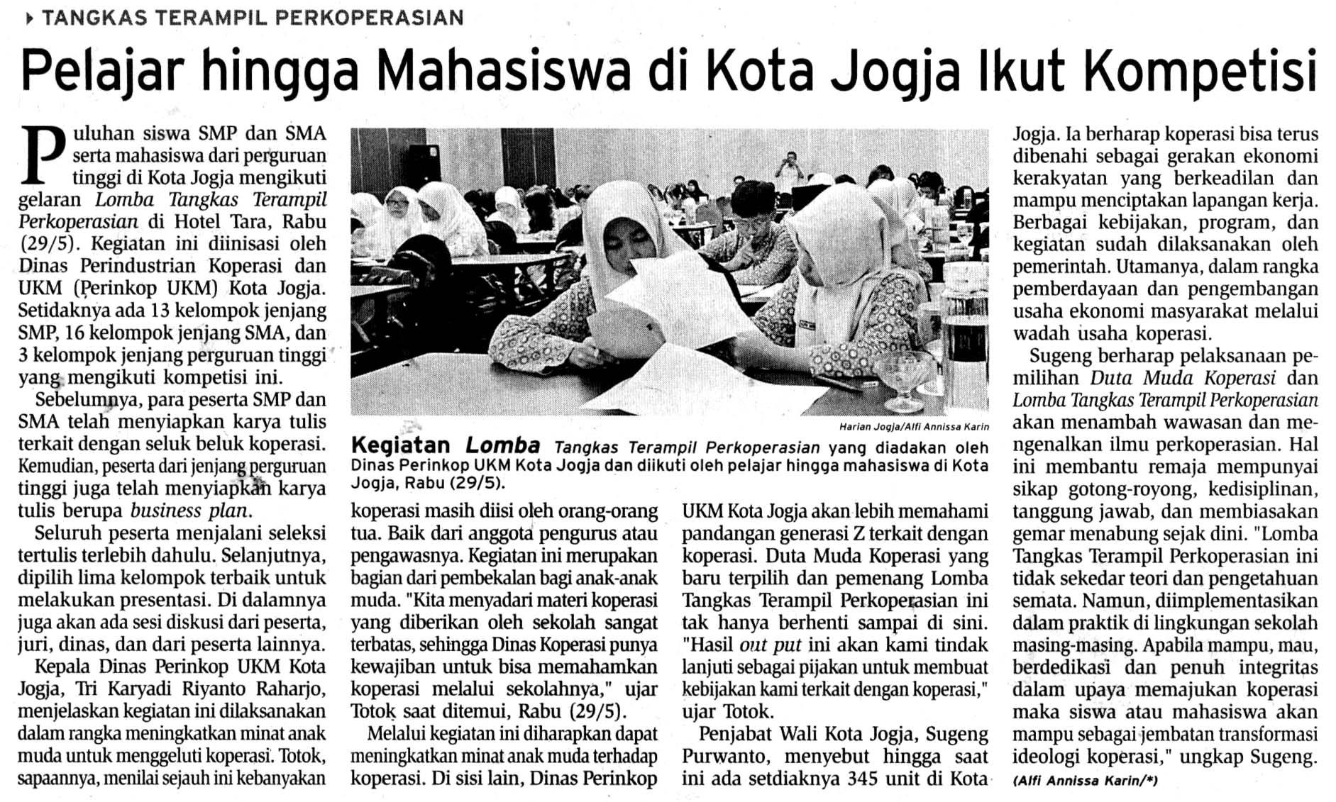 Kliping jogja terbaru