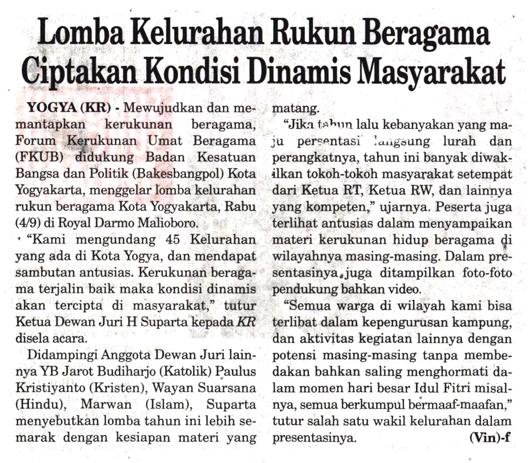 Kliping jogja terbaru